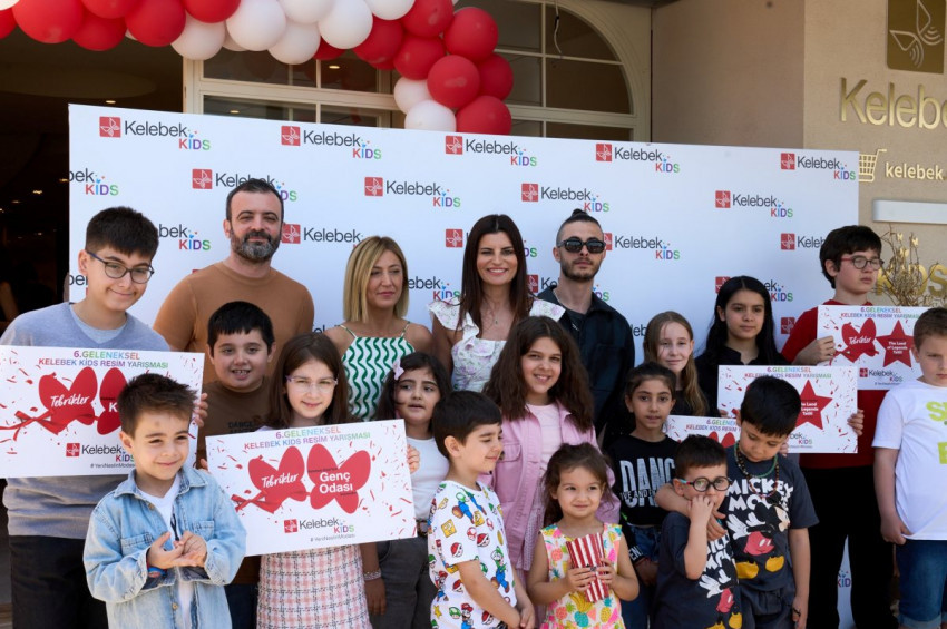 Kelebek Kids Resim Yarışması Ödülleri verildi