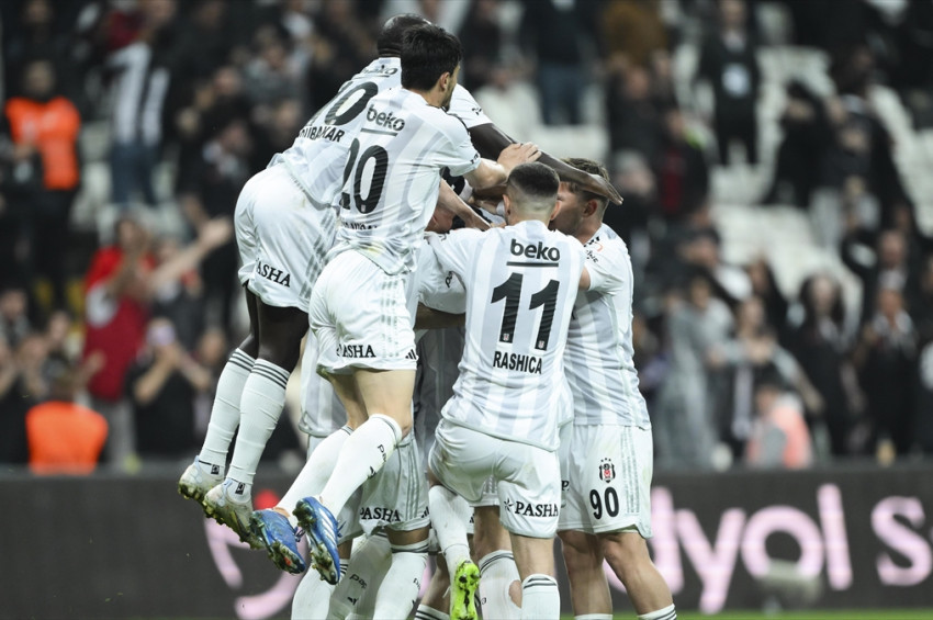 Beşiktaş, Rizesporu uzatmanın son dakikasında attığı golle yendi: 3-2