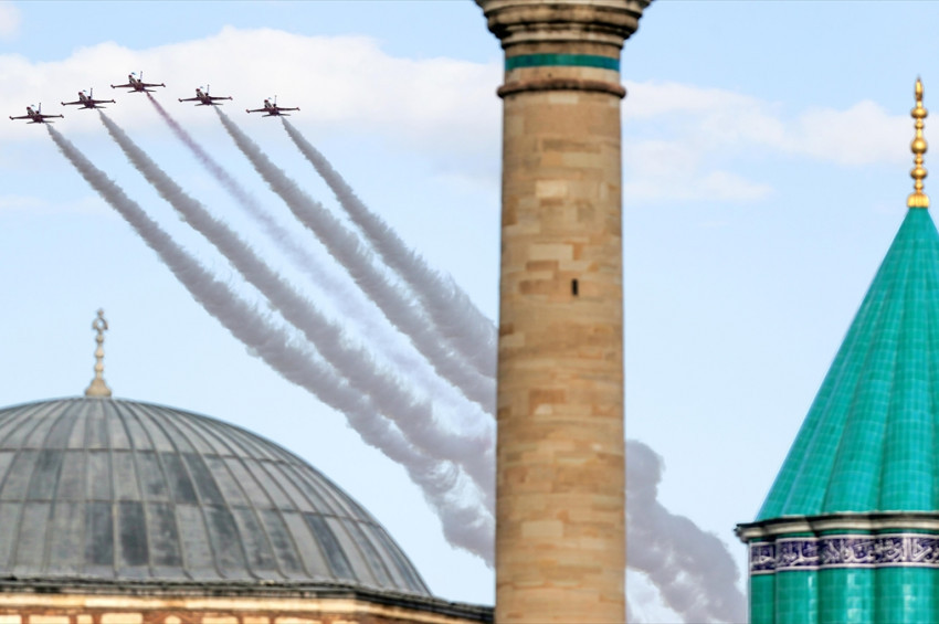 Mevlananın Konyaya gelişi etkinliklerle kutlandı