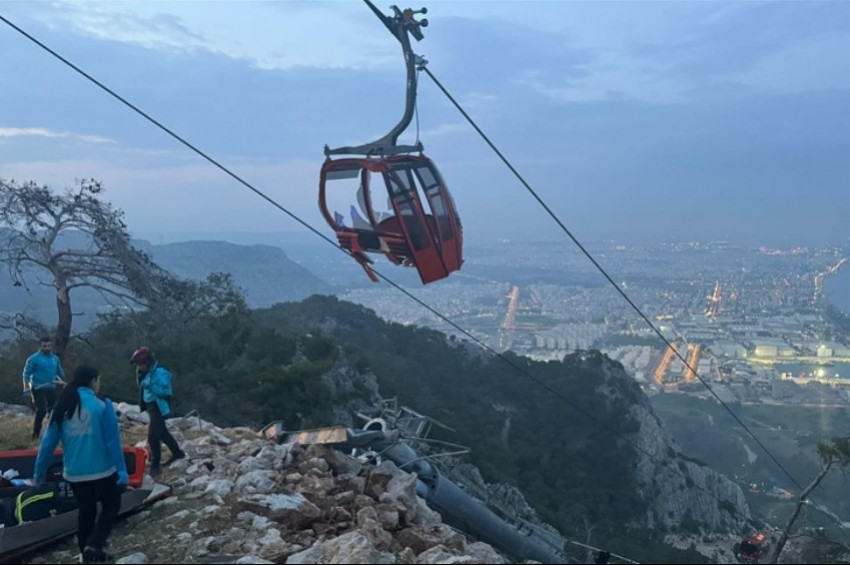 Antalyada ölümlü teleferik kazasının bilirkişi raporu