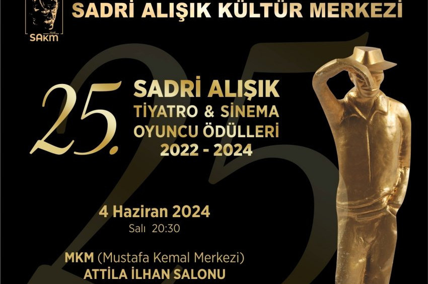 Sadri Alışık Tiyatro ve Sinema Oyuncu Ödülleri’nin 2024 adayları