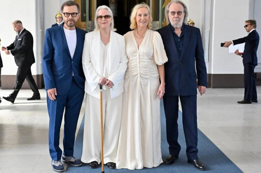ABBA grubuna şövalyelik unvanı verildi