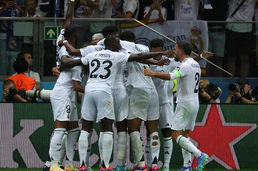 Real Madrid Süper Kupada Atalantayı 2 golle yendi