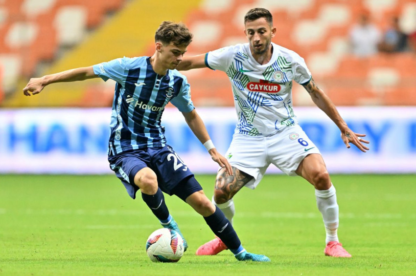 Rizespor, Adana Demirspor deplasmanından 3 puanla dönüyor