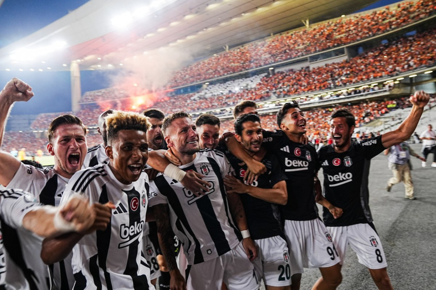 Kara Kartal Süper Kupayı süper skorla aldı: Beşiktaş 5 - Galatasaray 0