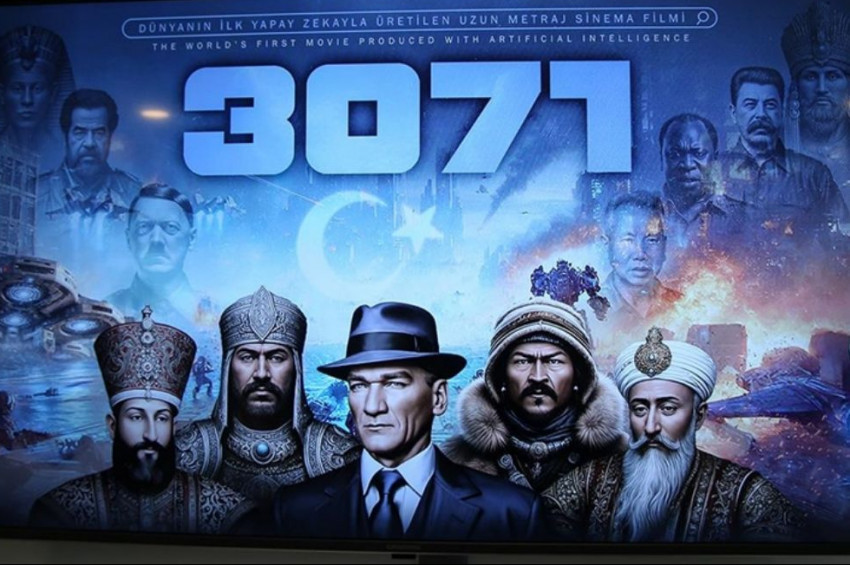 Yapay zekayla hazırlanan ilk Türk sinema filmi Bilge 3071in ilk fragmanı