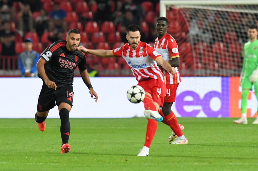 Benfica, Kızılyıldızı Kerem Aktürkoğlu ve Orkun Kökçünün attığı gollerle yendi