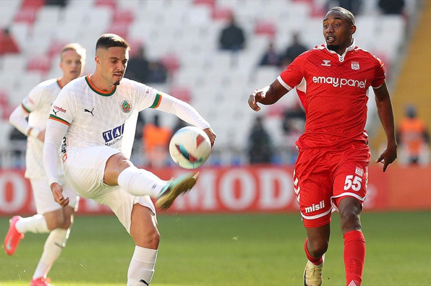 Sivasspor ile Alanyaspor 1-1 berabere kaldı