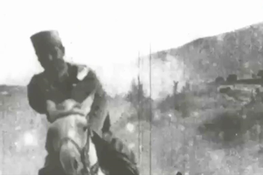 Başrolde Çöl Kaplanı Fahrettin Paşanın olduğu Cumhuriyetin ilk filmi bulundu