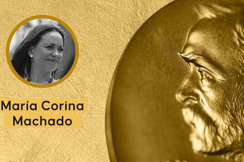 2025  Nobel Barış Ödülünün sahibi Maria Corina Machado oldu