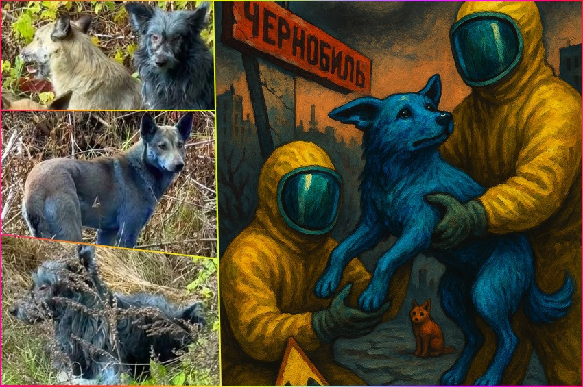 Çernobil’in mavi köpekleri kimyasal kurbanı mı mutant mı?