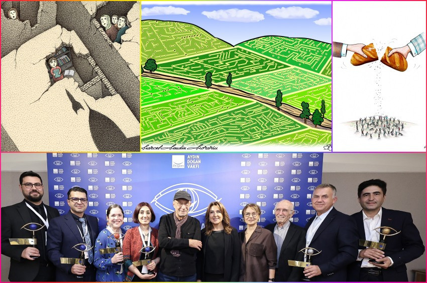 Aydın Doğan Uluslararası Karikatür Yarışması’nda 40. Yıl Ödülleri Sahiplerini Buldu