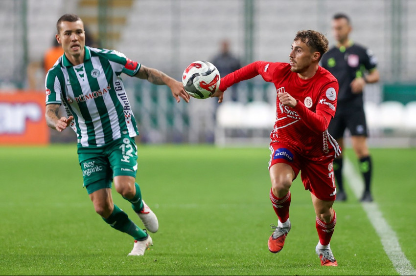 Konyaspor - Antalyaspor maçı golsüz sonuçlandı