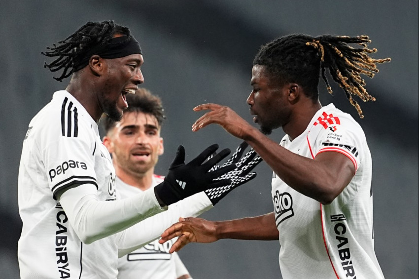 Beşiktaş, Fatih Karagümrükü 2-0 yendi