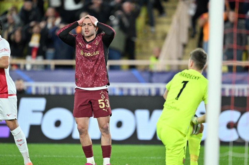 Galatasaray, Monaco karşısında şanssız bir yenilgi aldı: 1-0