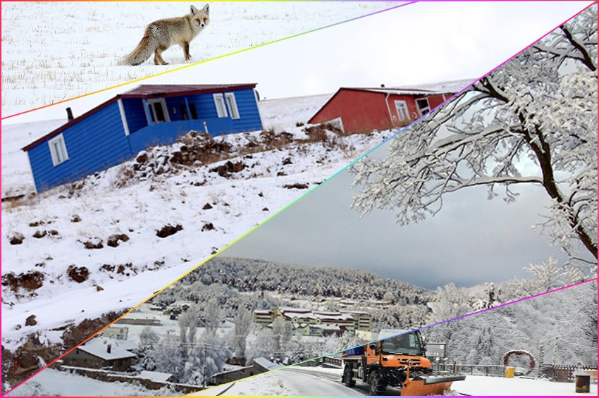 Türkiyenin bazı illerinde kar yağışı etkili olmayı sürdürüyor