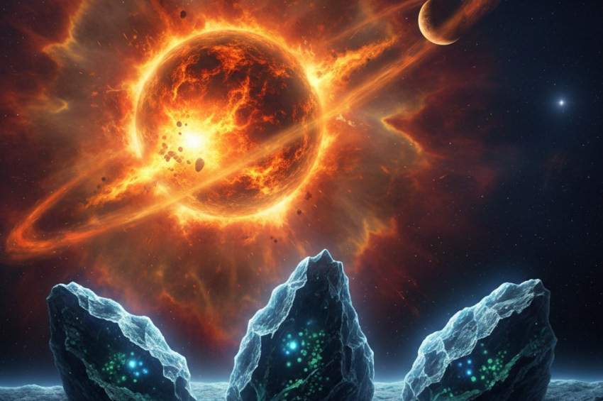 Dünyanın ham maddesi bulunmuş olabilir mi?