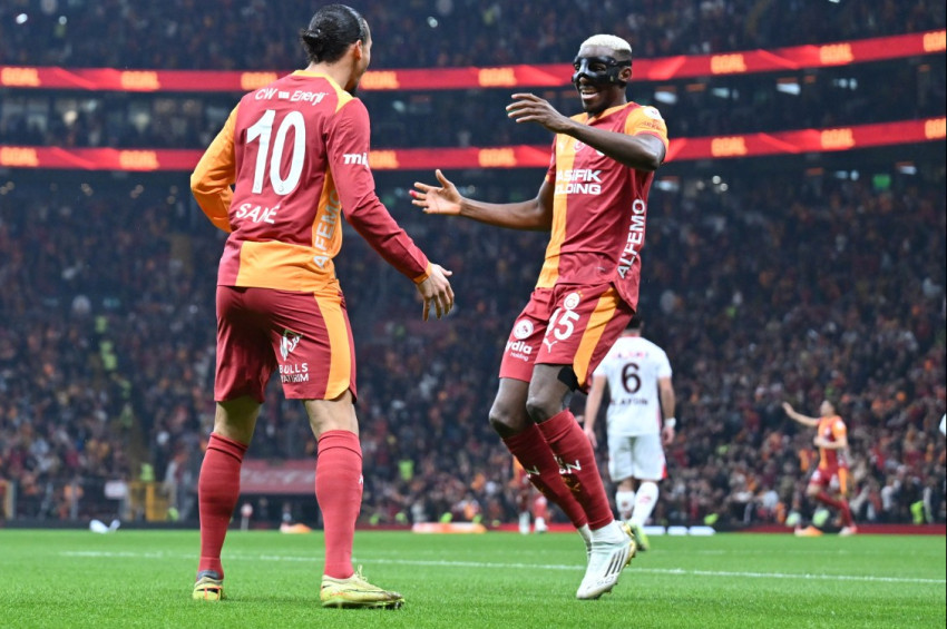 Galatasaray, Samsunspor ile girdiği gol düellosundan Osimhen ile galip çıktı: 3-2