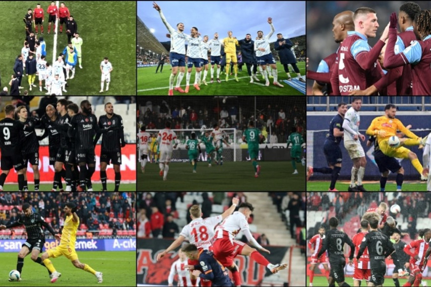 Süper Lig 23. hafta toplu sonuçları ve puan durumu