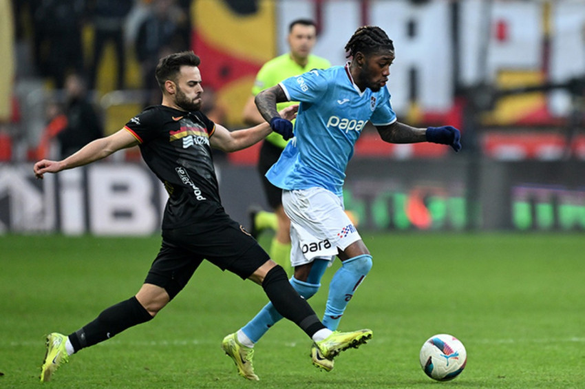 Kayserispor, Trabzonspor mücadelesi golsüz sona erdi