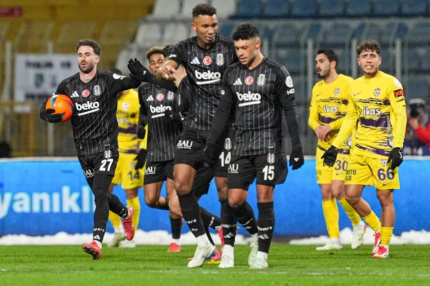 Beşiktaş, Eyüpsporu deplasmanda 3-1 yendi