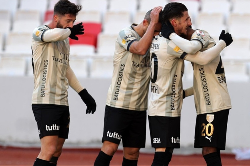Sivassporu 1-0 yenen Bodrum,  Türkiye Kupasında çeyrek finale yükseldi