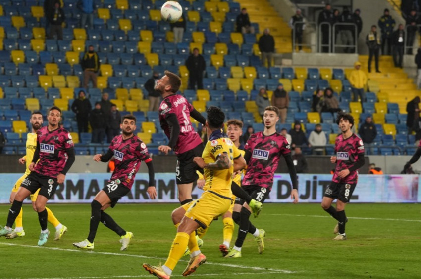 Ankaragücü ile Alanyaspor 1-1lerini eledi