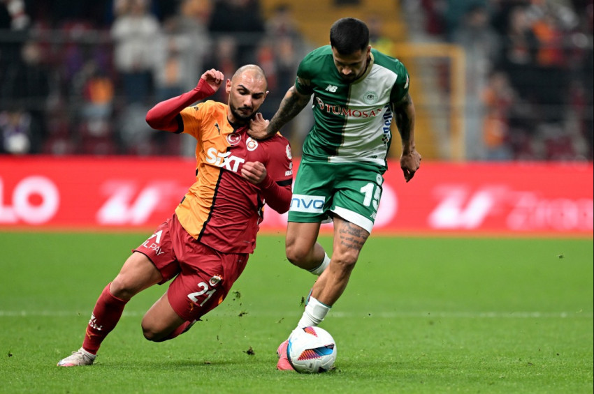 Galatasaray ile Konyaspor berabere kalarak birlikte çeyrek finale çıktılar