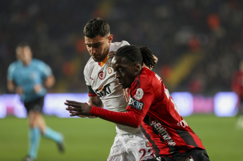 Galatasaray, zorlu Gaziantep deplasmanını kayıpsız geçti: 1-0 