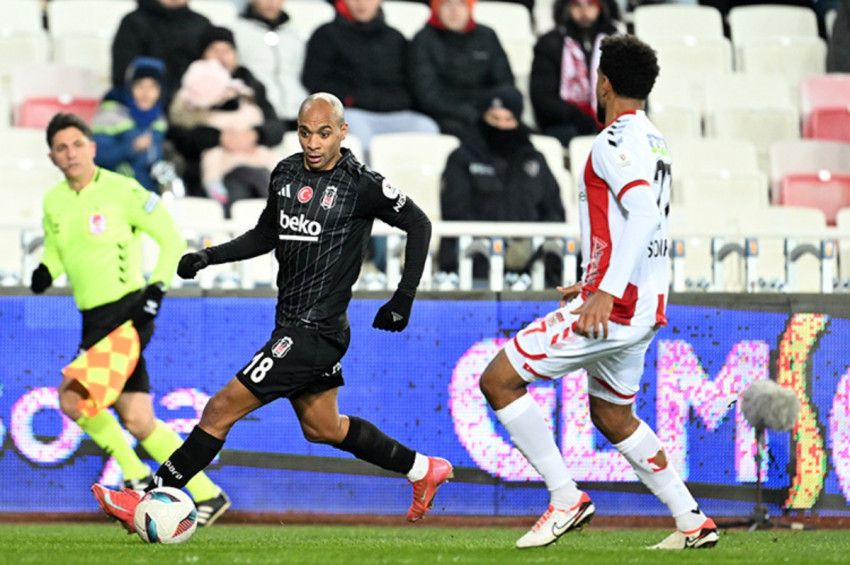 Beşiktaş Sivas’ta 3 puanı 2 golle aldı’