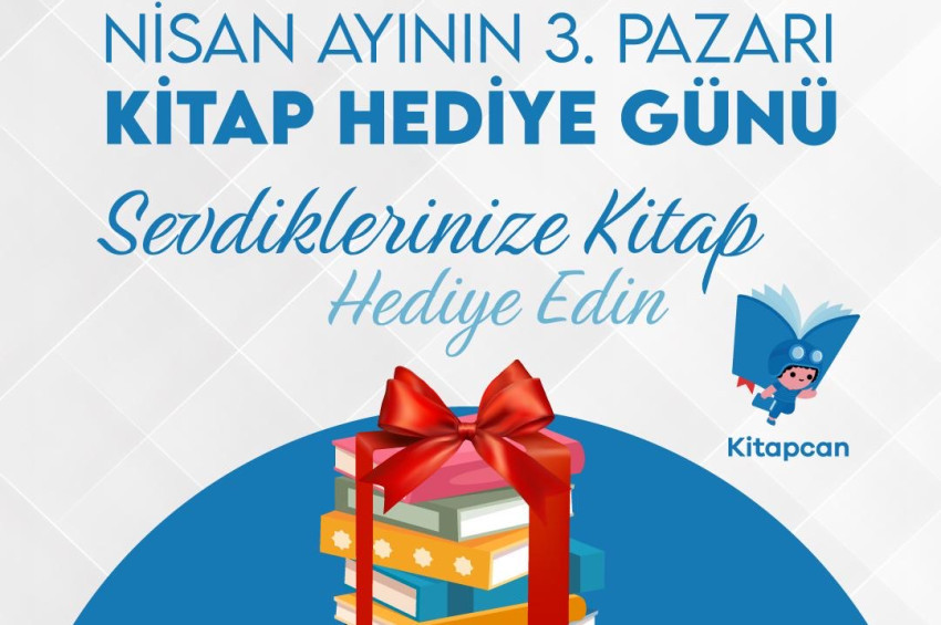 Herkese Kitap Vakfından Kitap Hediye Günü önerisi