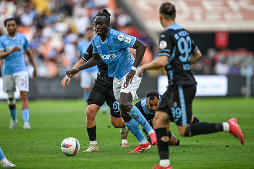 Trabzonspor, Adana deplasmanında Banza ile güldü: 1-0