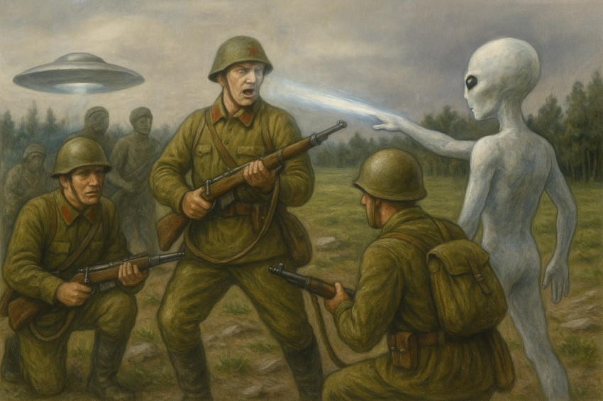 Uzaylılar 23 Sovyet Askerini taşa dönüştürdü mü?