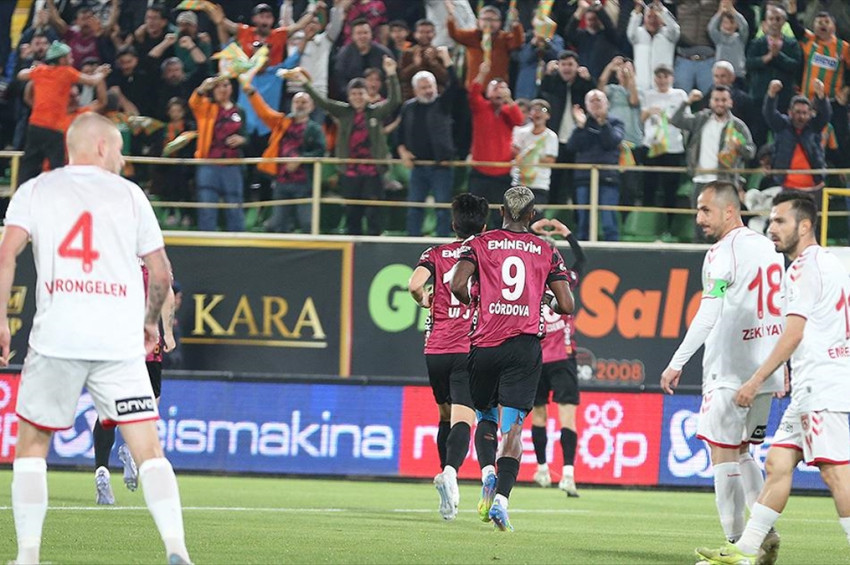 Alanyaspor, Samsunsporu tek golle yendi: 1-0