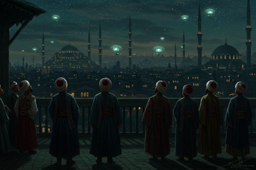 Osmanlı devrinde İstanbulda UFOlar mı gözlendi!