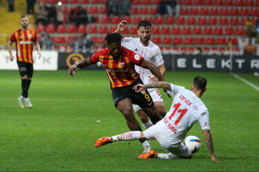 Kayserispor: 3 - Antalyaspor: 1