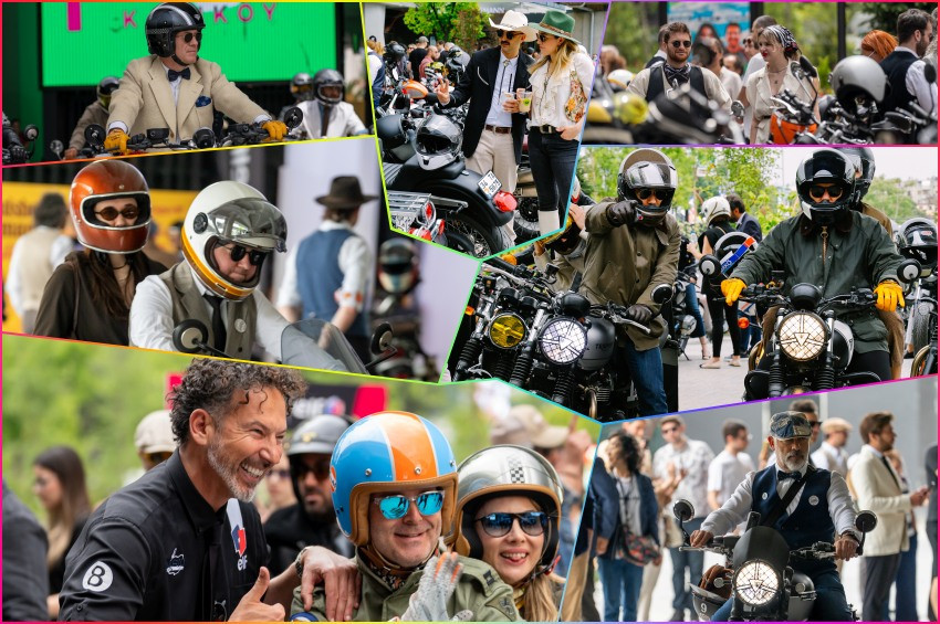  The Distinguished Gentlemans Ride klasik motosiklet tutkunlarını İstanbulda buluşturdu