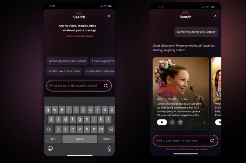Netflix yeni tasarımını tanıttı