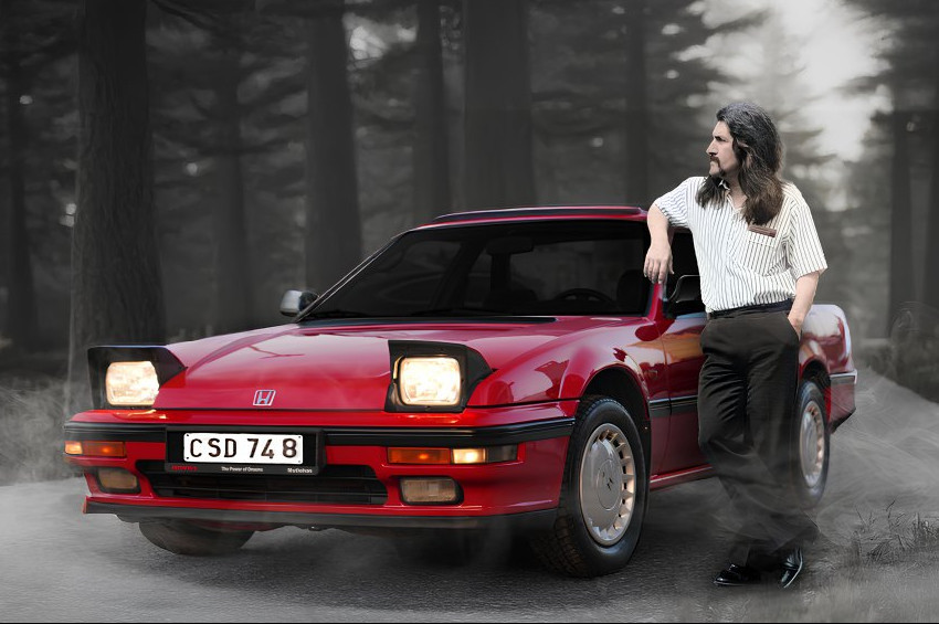 Barış Manço’nun Belçikada bindiği Honda Prelude 