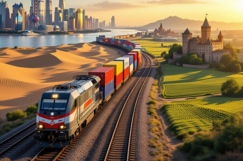 Demir İpek Yolu hayli hareketli: Çin-Avrupa tren seferlerinin sayısı bini aştı