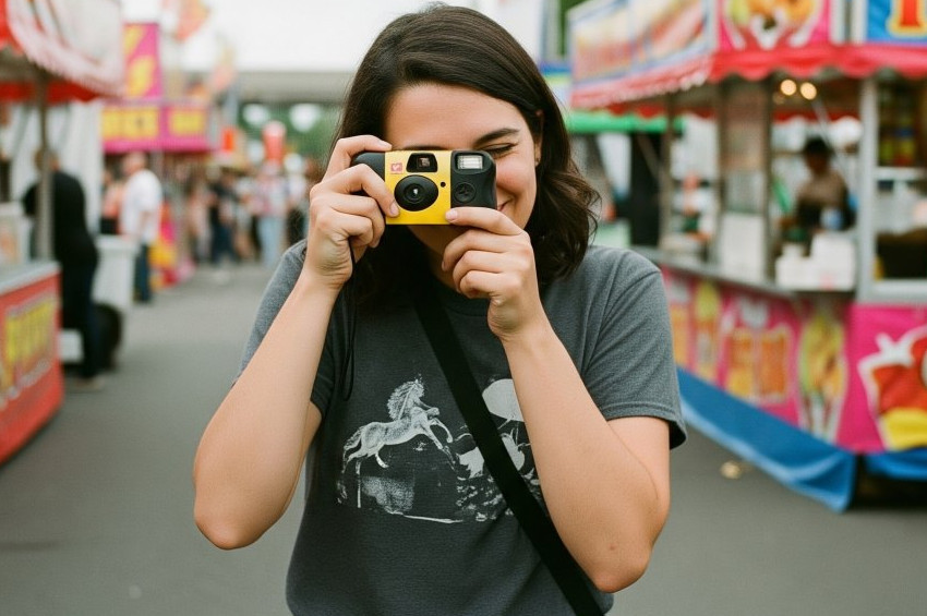 Dijital çağın çocuklarının tek kullanımlık kamera tutkusu