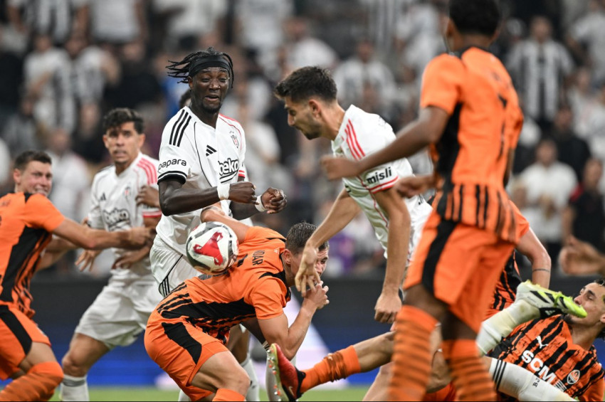 Arda Turanın Shakhtar Donetski Beşiktaşı İstanbulda 4-2 yendi