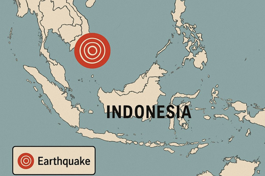 Endonezyada deprem: Büyüklüğü 5,7