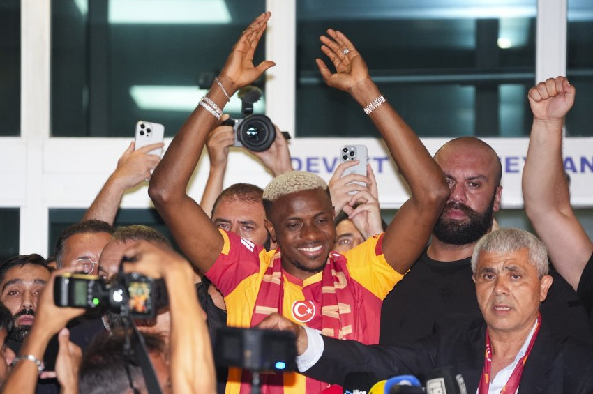 Victor Osimhen, İstanbula geldi ve Evime geldim dedi