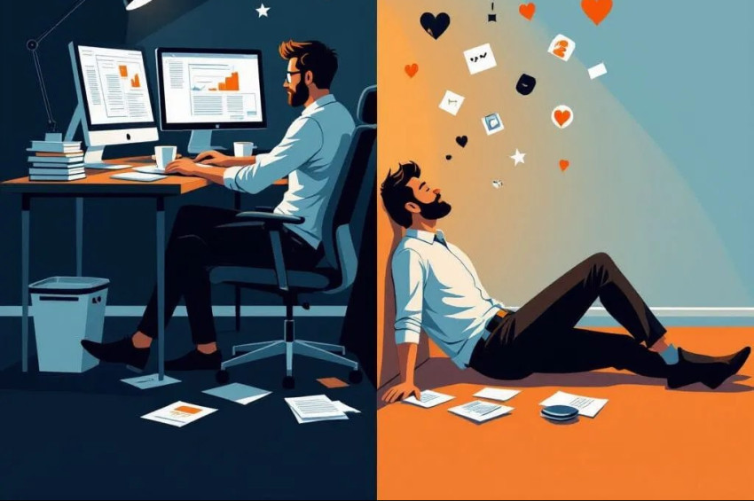 İşkoliklik ve Tükenmişlik Sendromu arasındaki Farklar, Belirtiler ve Korunma Yolları