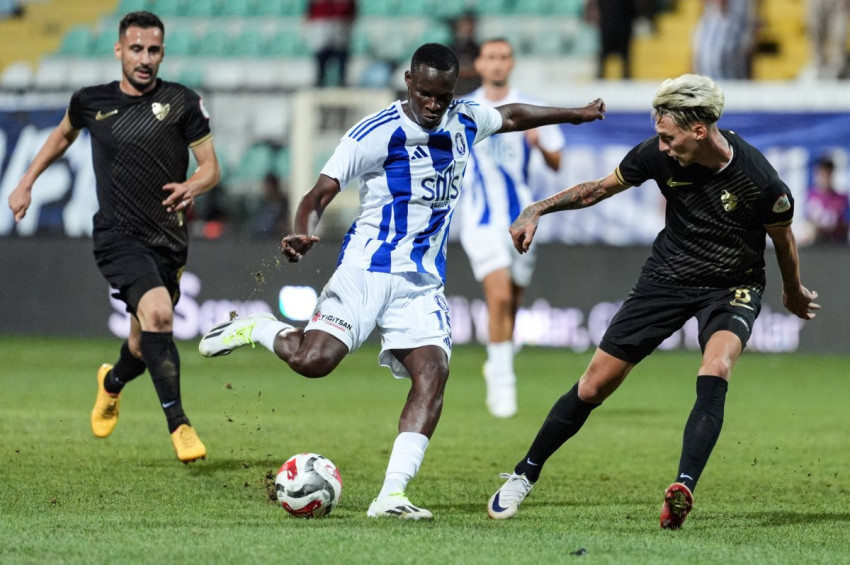 Sarıyer ile Boluspor 1-1 berabere kalarak birer puana razı oldular