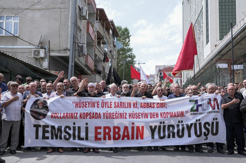 Caferiler, Kerbela faciasının yasını Erbain töreni ile hatırlattılar