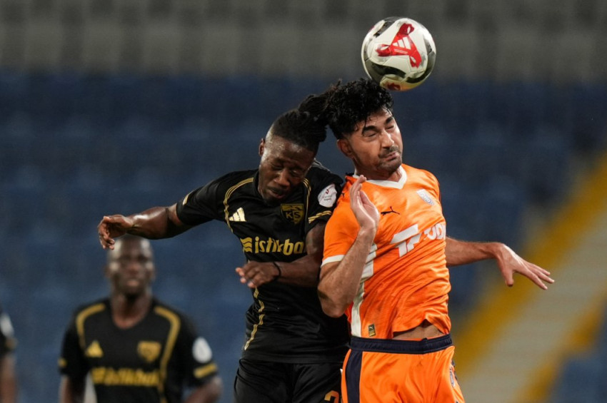 Kayserispor, Başakşehirden İstanbulda bir puan almayı başardı: 1-1