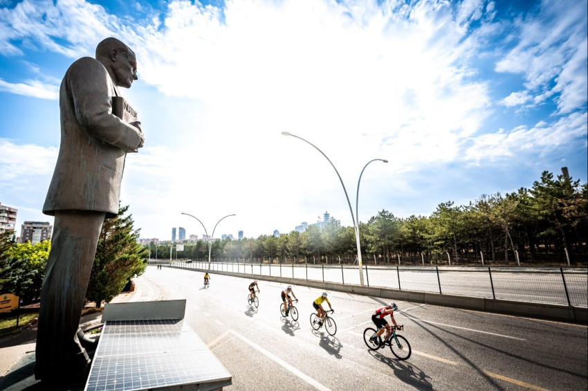 Ankarada Maximum Gran Fondo Başkent 2025 heyecanı başladı