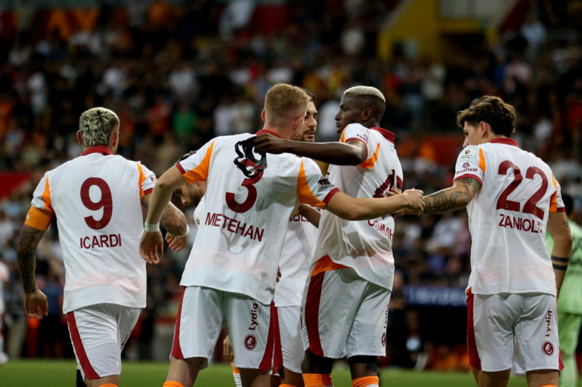 Galatasaray, Kayserispor deplasmanından farklı galibiyetle dönüyor: 4-0